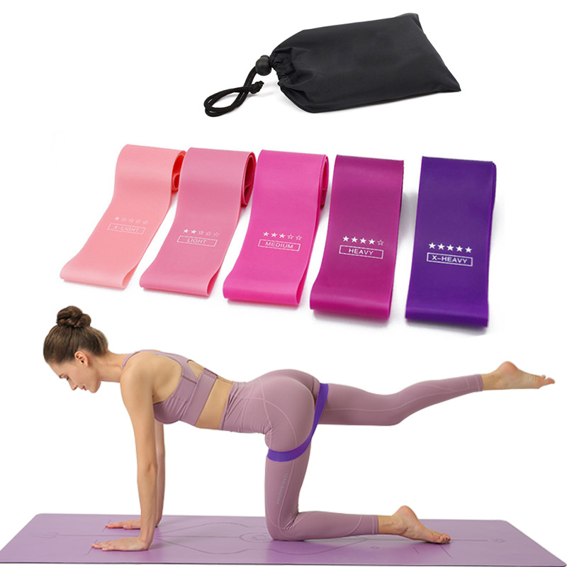 Crossfit Training Gear - Band Resistensi Elastis Latihan Yoga Gym