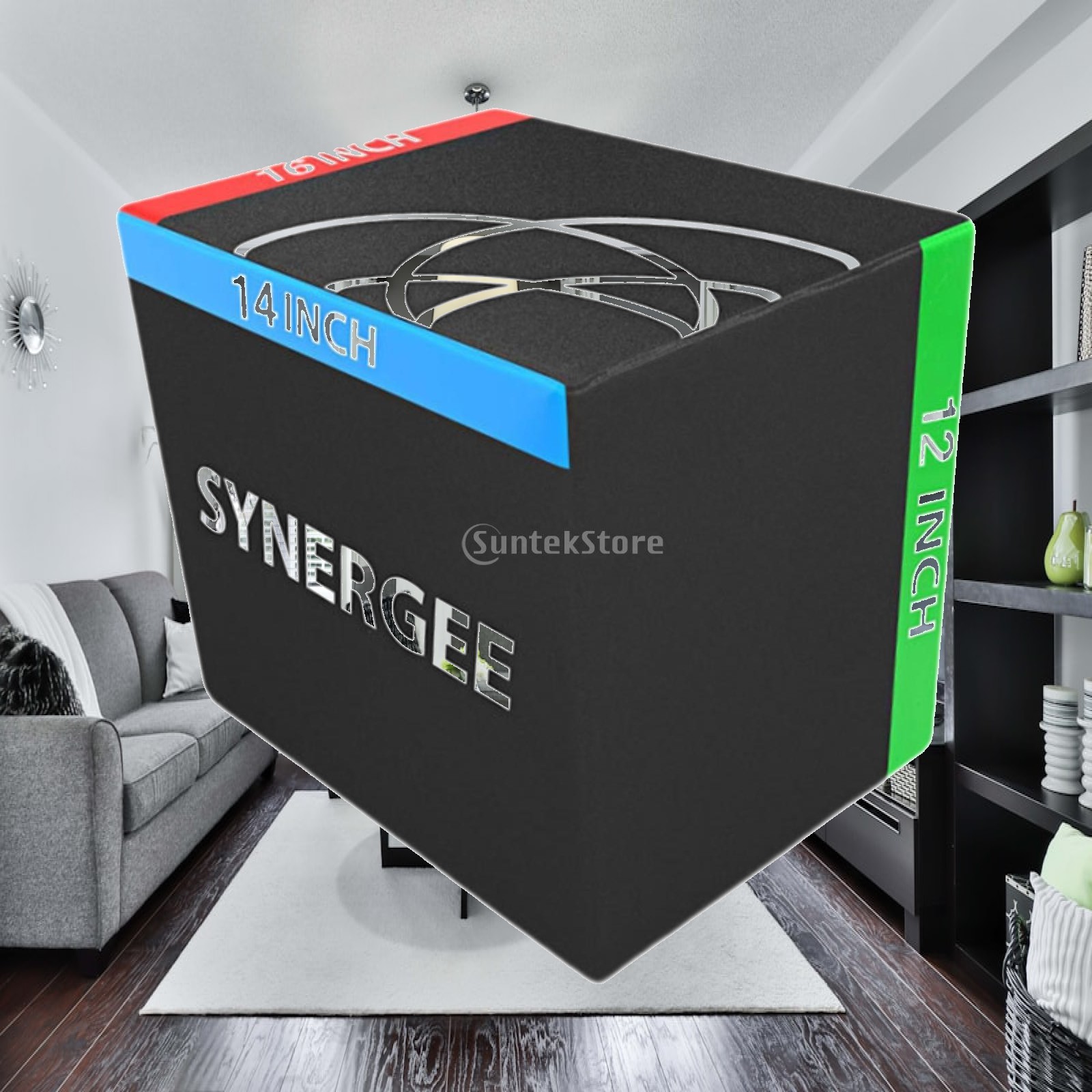 Box Jump Plyo - Kotak Lompat Pliometrik untuk Gym Rumahan,