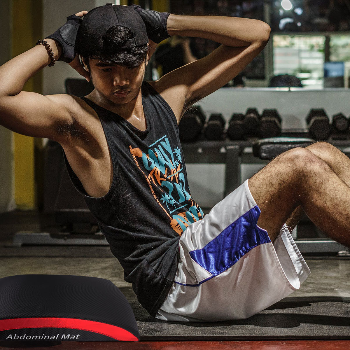 Ab Mat Crunch - 1Pcs Matras Latihan Perut Lipat dari